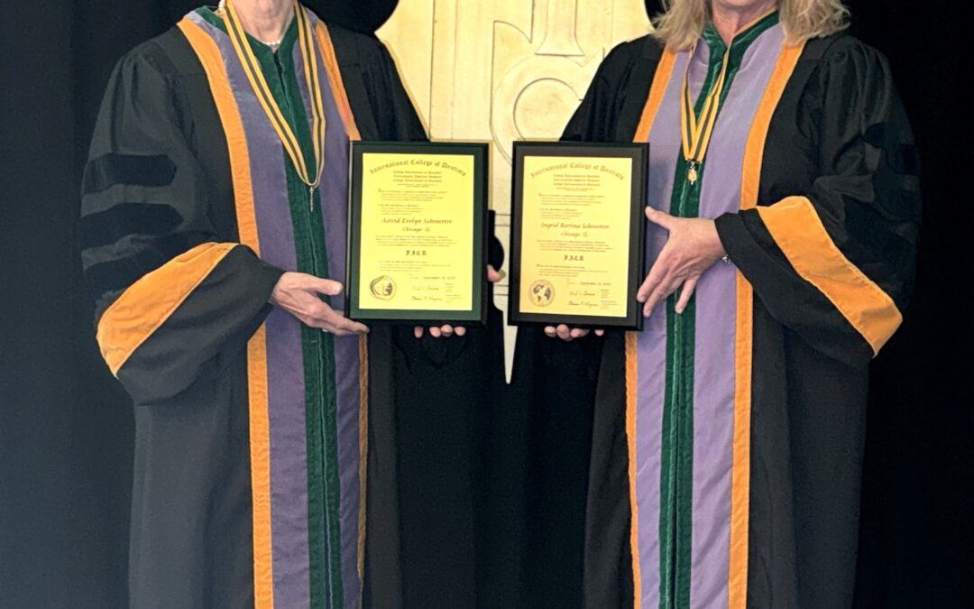 A Proud Moment for the Schroetters