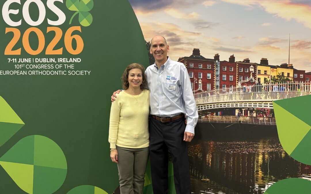 Mike Durbin & Renee Pappas Attend the European Orthodontic Society’s Annual Conference